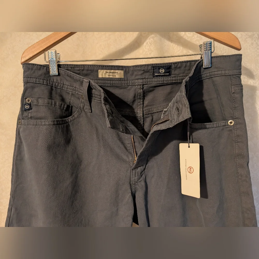 AG Adriano Goldschmied Mens Dark Grey Jeans NWR - Picture 14 of 15